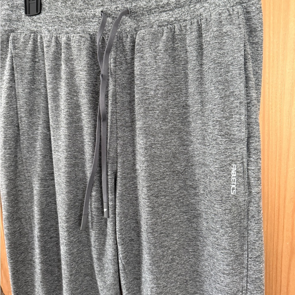 Fabletics Gray Drawstring Jogger Pants - image 2